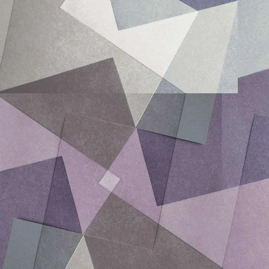 Фотообои в интерьере цветные геометрические фигуры  9-1341 фото