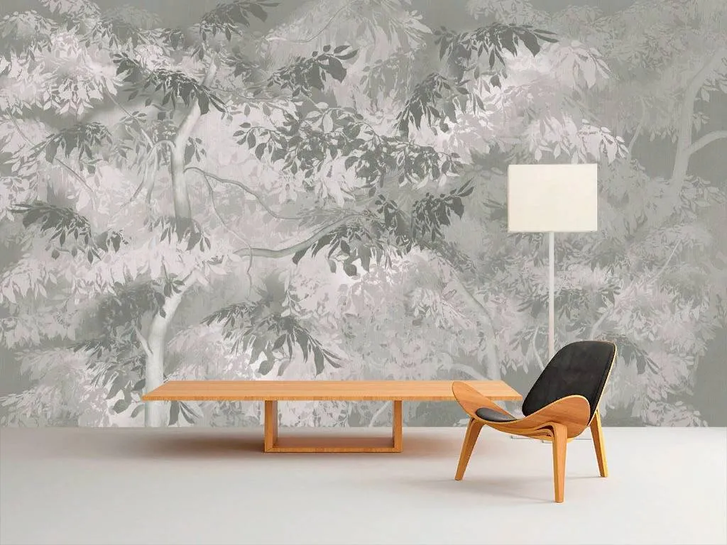 Фотообои в интерьере зимняя сказка  13-284 фото