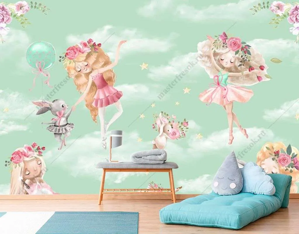 Фотообои в интерьере феи  14-426 фото
