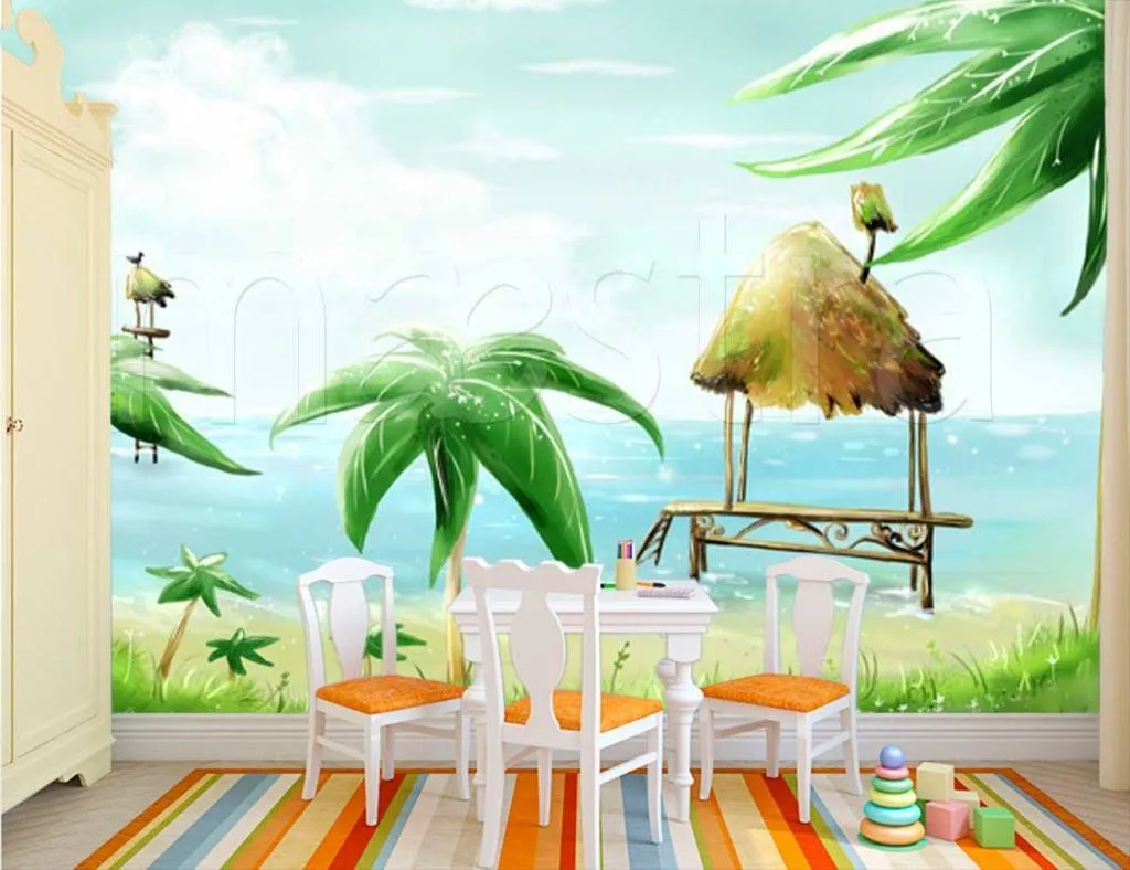 Фотообои Сказочный пляж  12-275