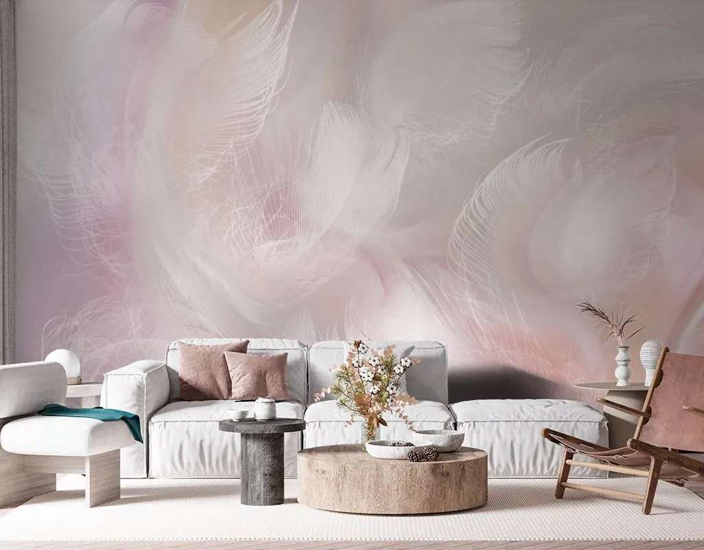 Фотообои Перья 3д  13-698