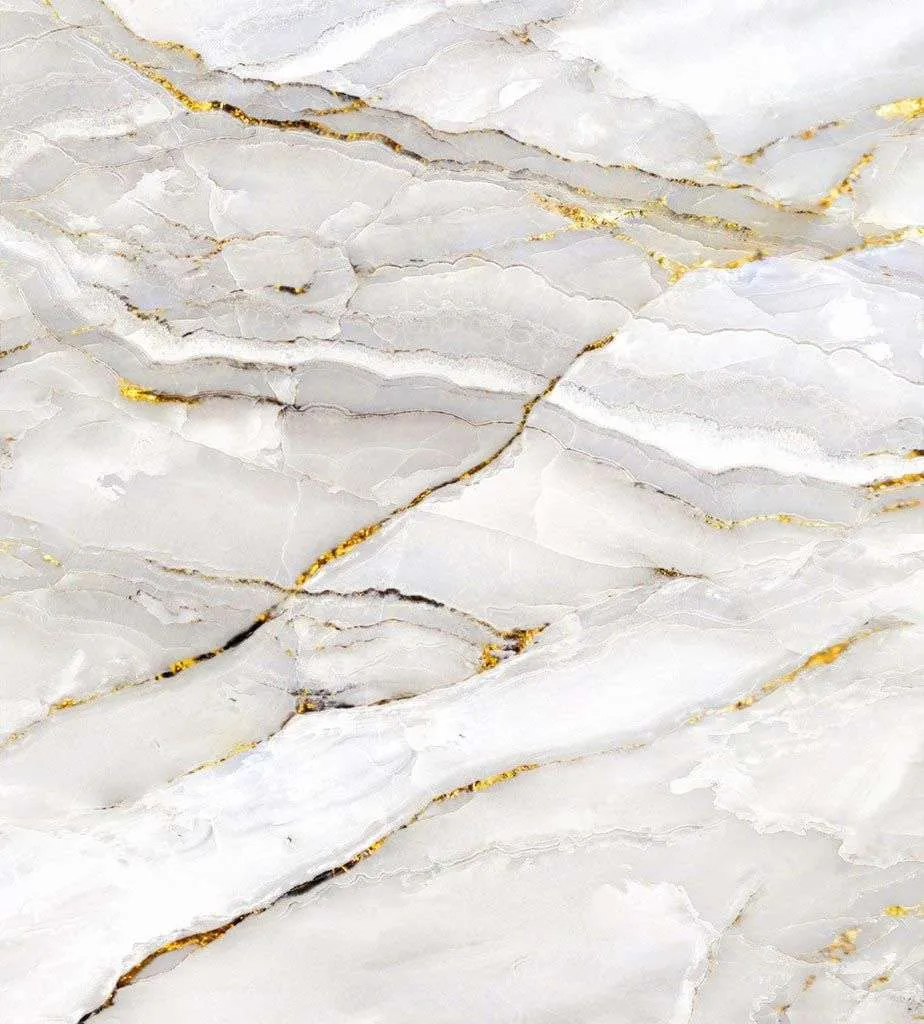 Фотообои в интерьере золото в мраморе  9-1606 фото