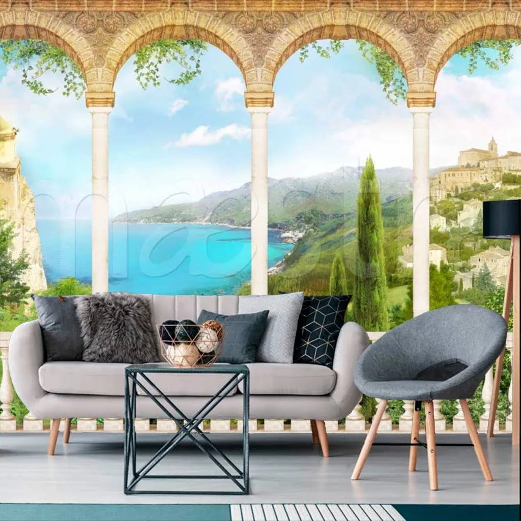 Фотообои Вид на море в хорошую погоду  11-087