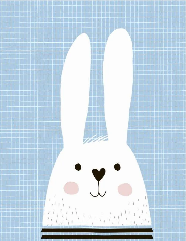 Фотообои в интерьере зайчик матрос  12-887 фото