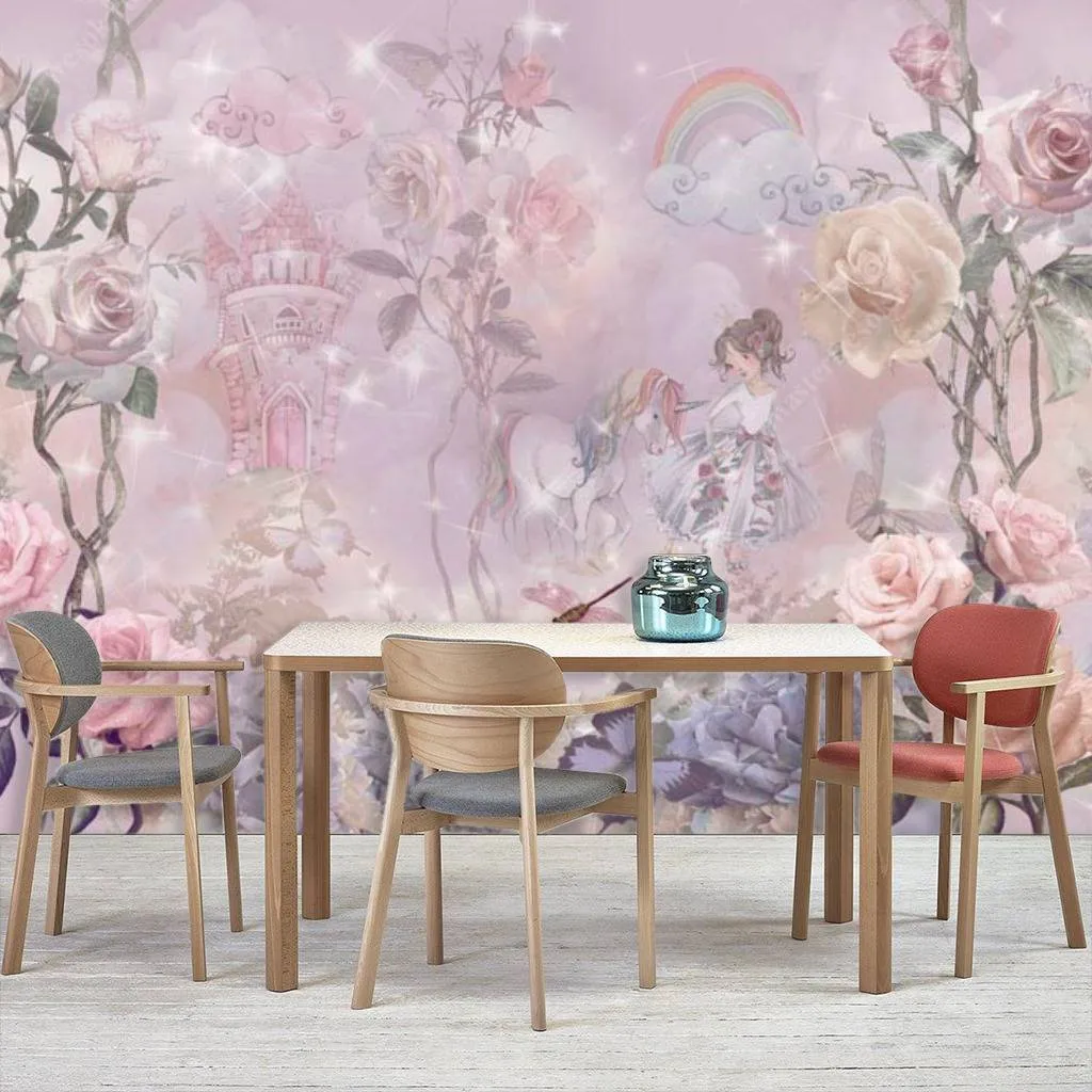 Фотообои в интерьере волшебный мир  13-127 фото