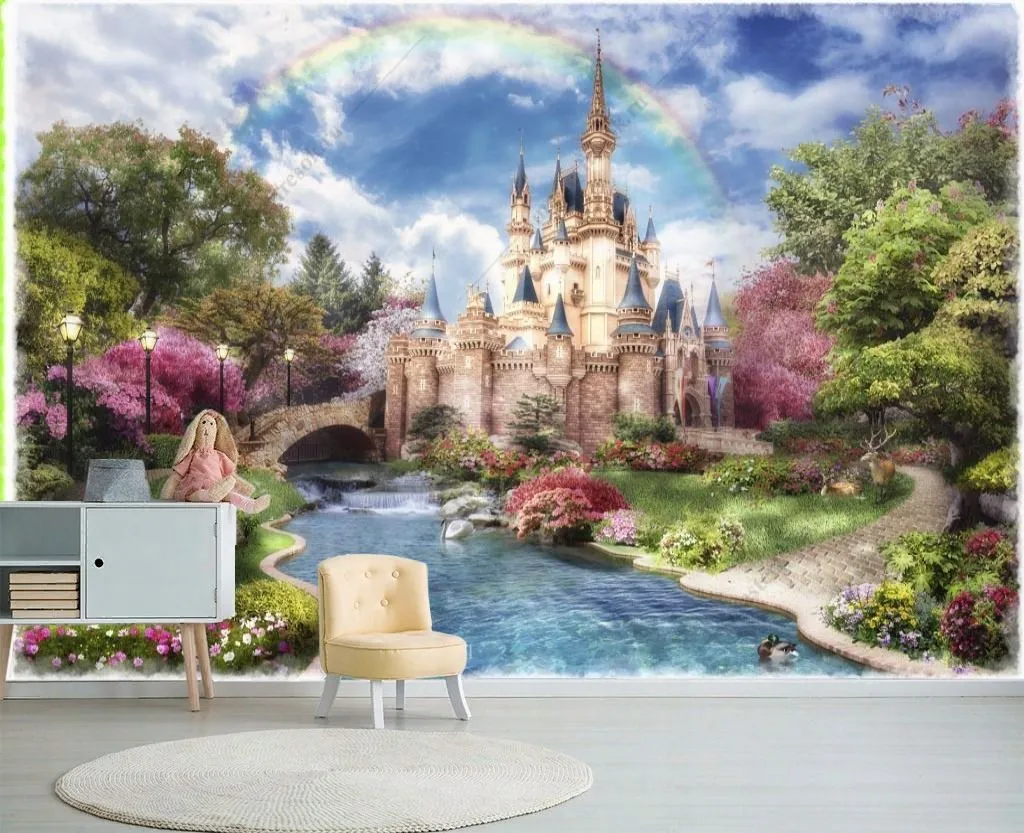 Фотообои Сказочный замок  14-611