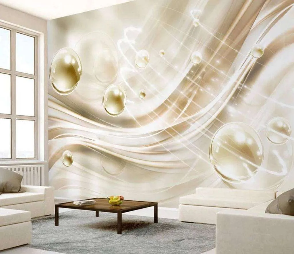 Фотообои Бесшовные обои на стену:  Золотые шары. Артикул: 15-710  