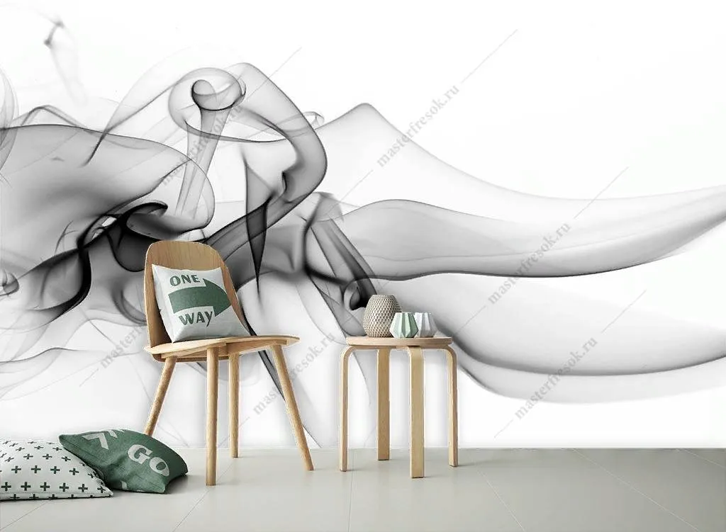 Фотообои Дым 3д  9-1222