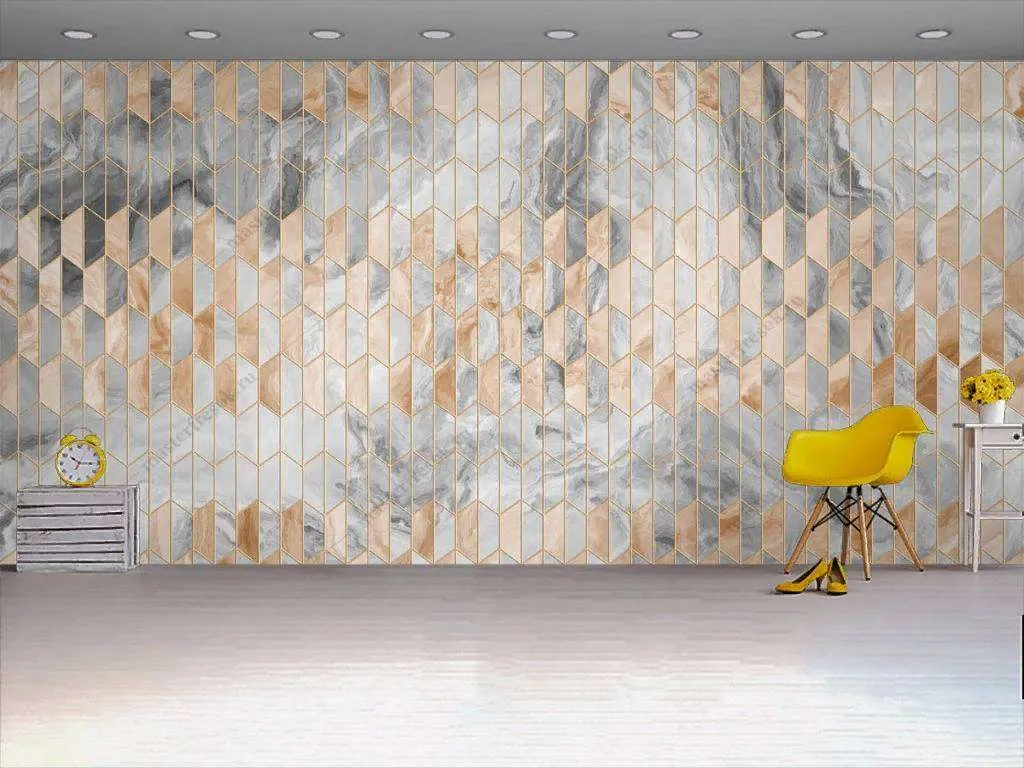 Фотообои в интерьере мраморный узор  10-754 фото