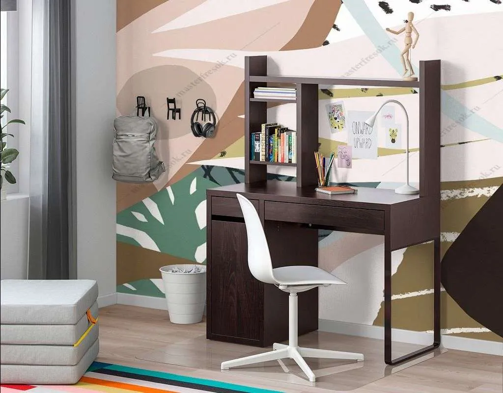 Фотообои в интерьере абстрактный стиль  9-1517 фото