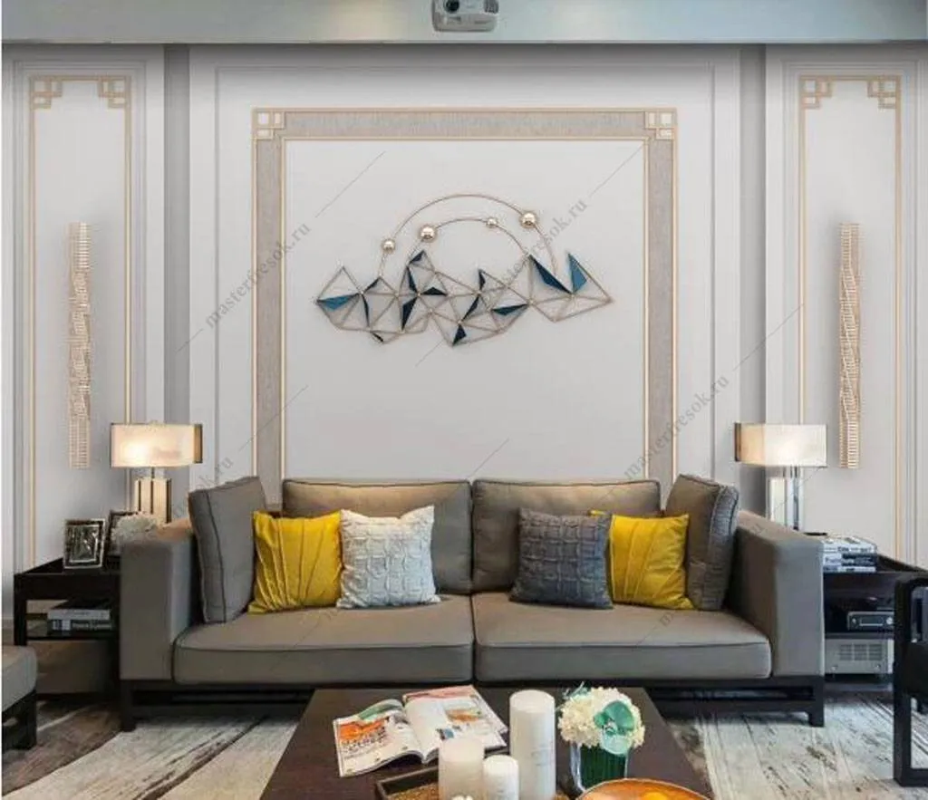 Фотообои Белая патина  16-062