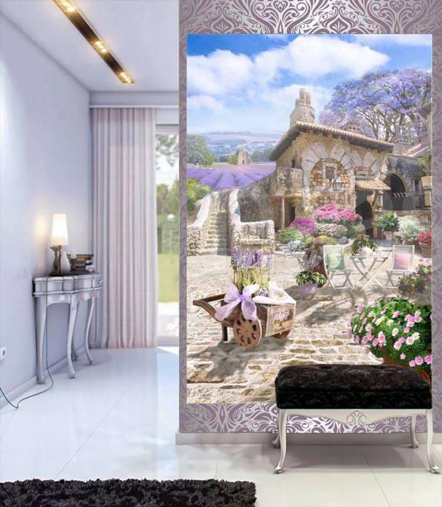 Фотообои Старинный домик с улочкой  6-025