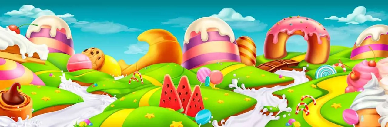 Фотообои в интерьере сладкая поляна  9-279 фото