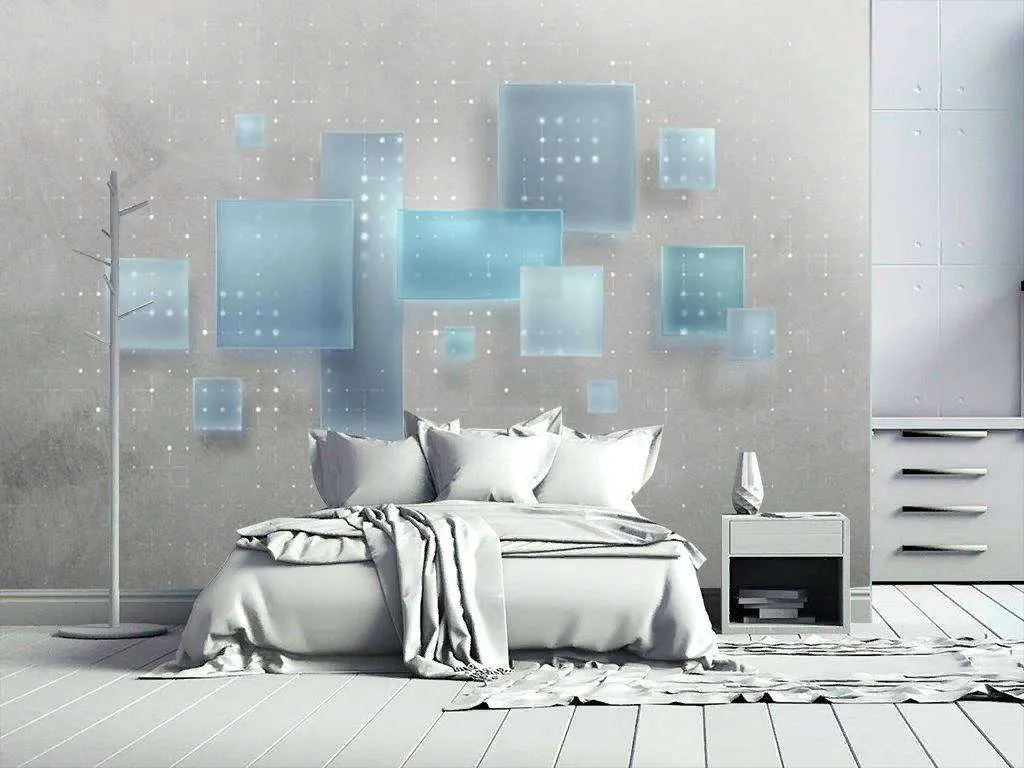 Фотообои в интерьере 3д прозрачный фон  15-433 фото