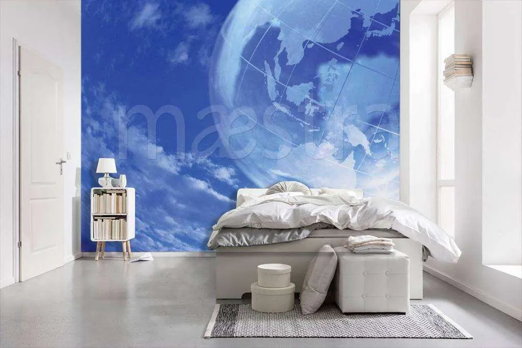 Фотообои Планета и синее небо  9-356