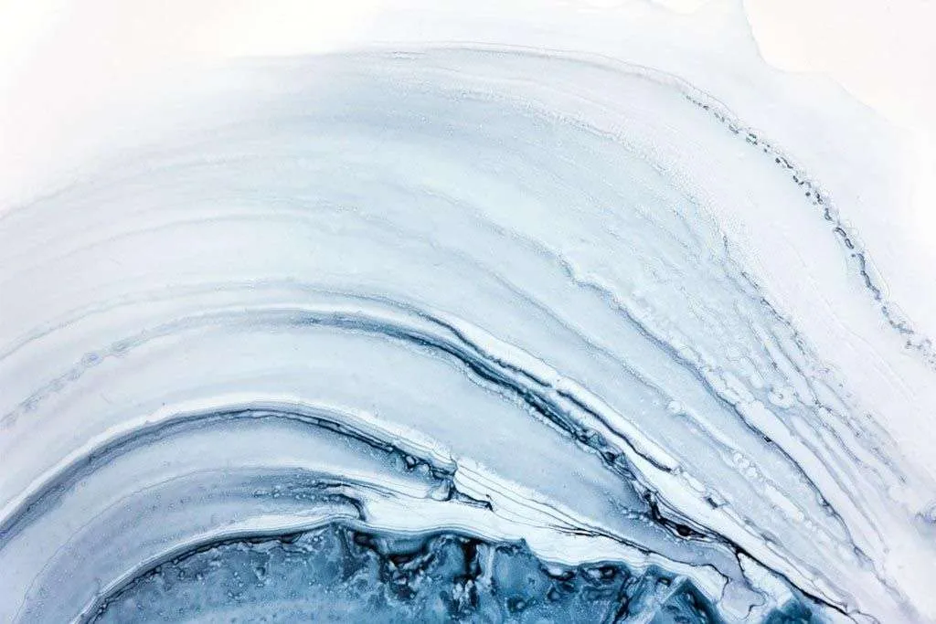 Фотообои в интерьере эффект волны  9-1659 фото