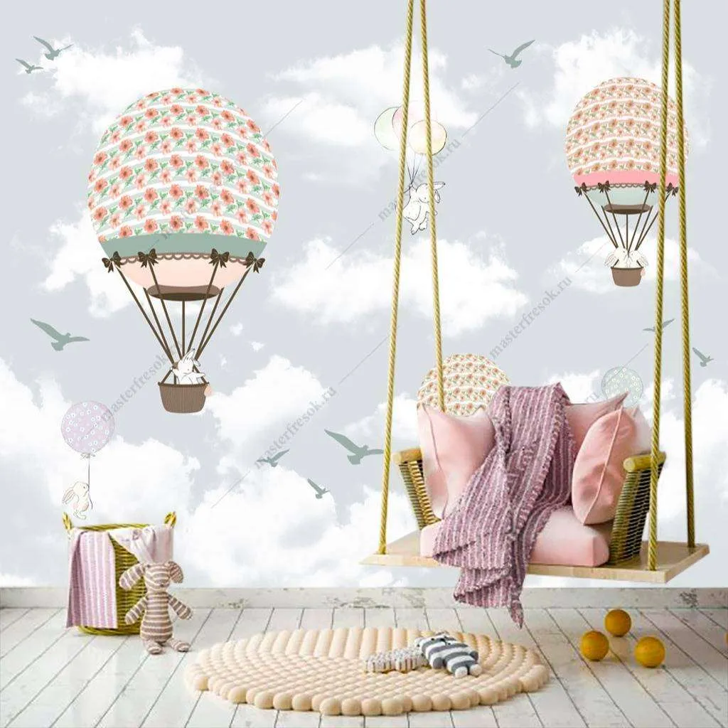 Фотообои Шары в небе  12-909