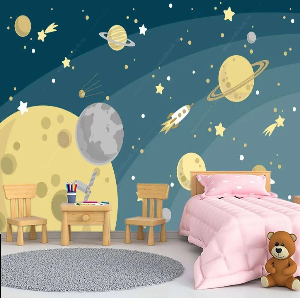 Фотообои Планеты  12-619