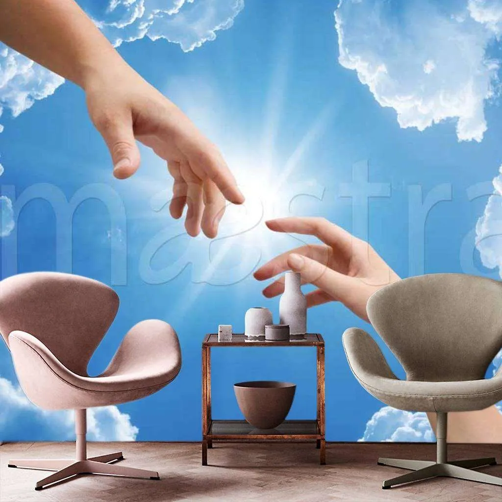 Фотообои Две руки в небе  9-371