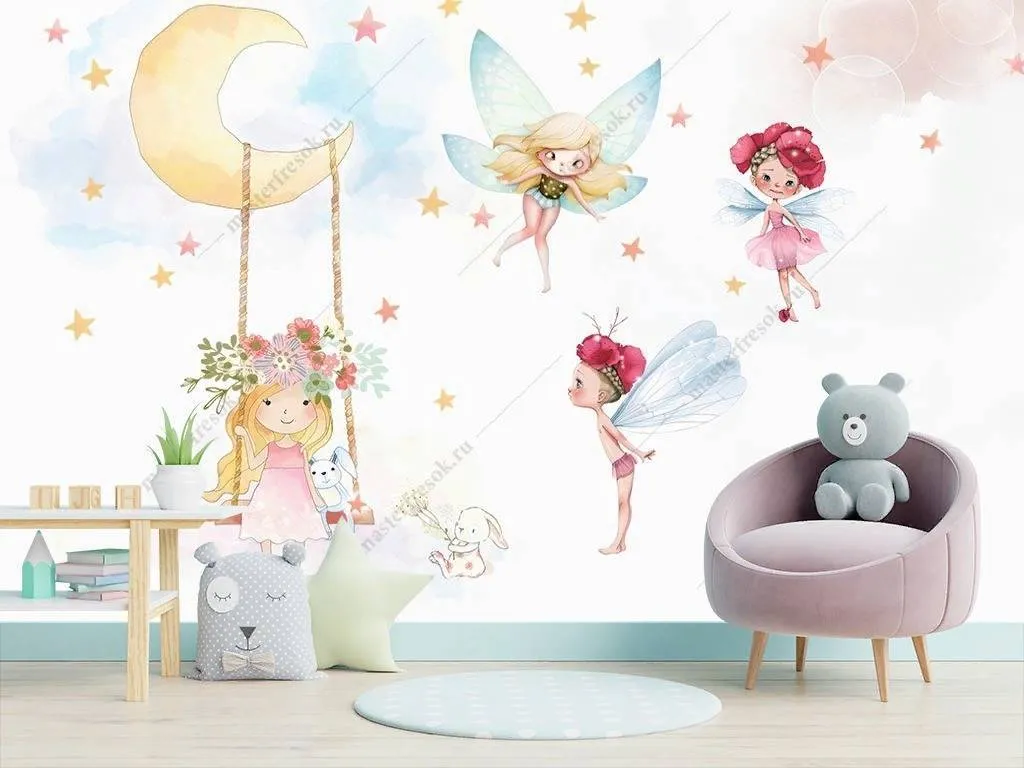 Фотообои Сказочные феи  14-093