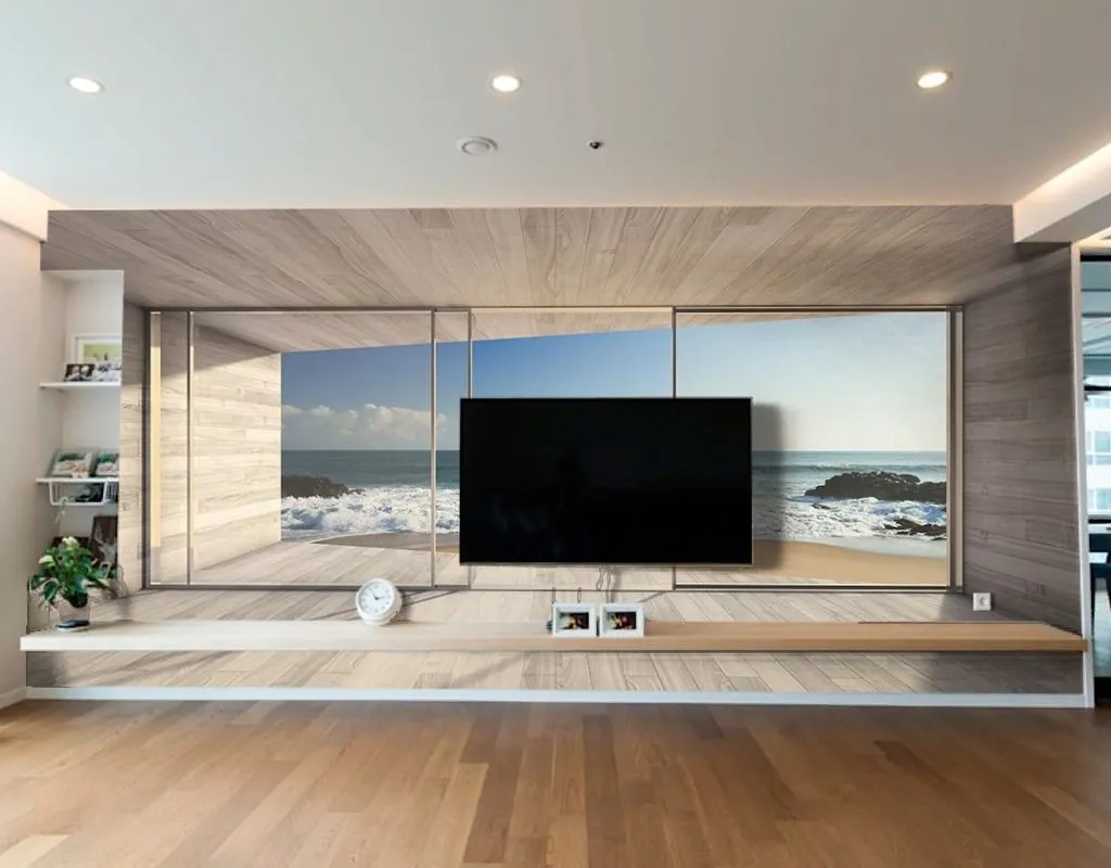 Фотообои в интерьере 3д терраса  9-2062 фото