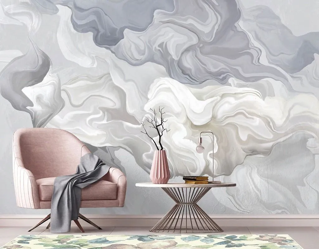 Фотообои 3д абстракция чернилами  13-716