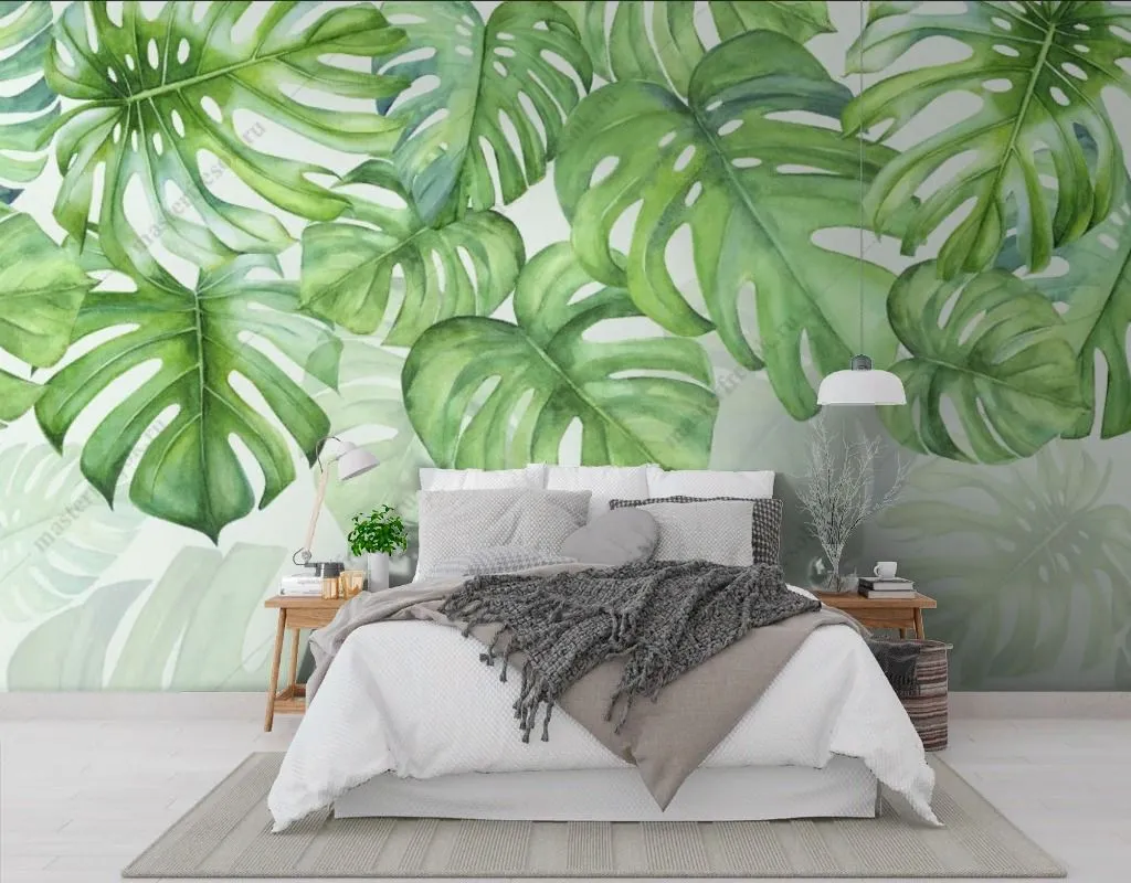 Фотообои Листья монстеры  9-1667