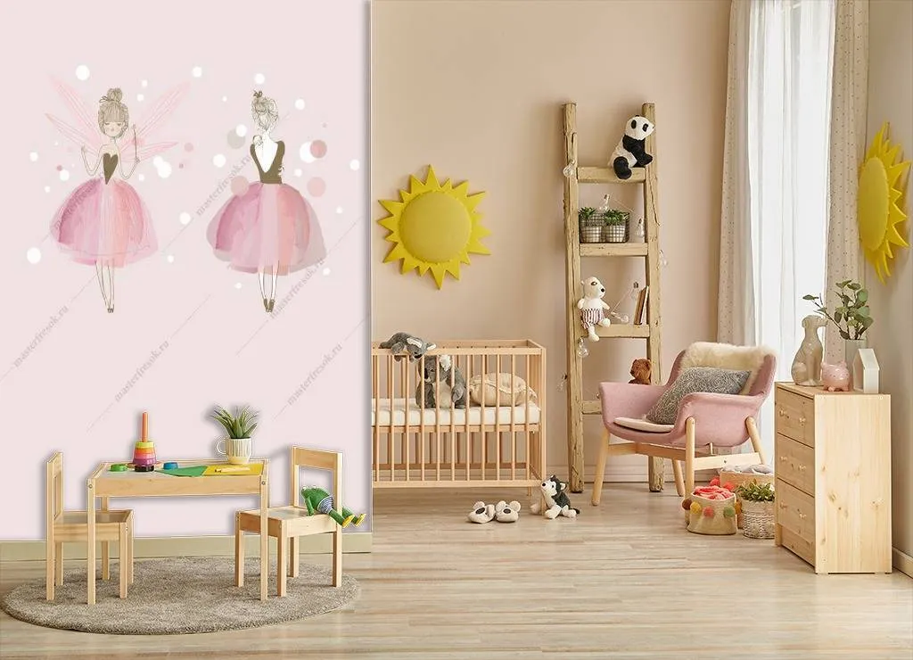 Фотообои Фея рисунок балет  14-023