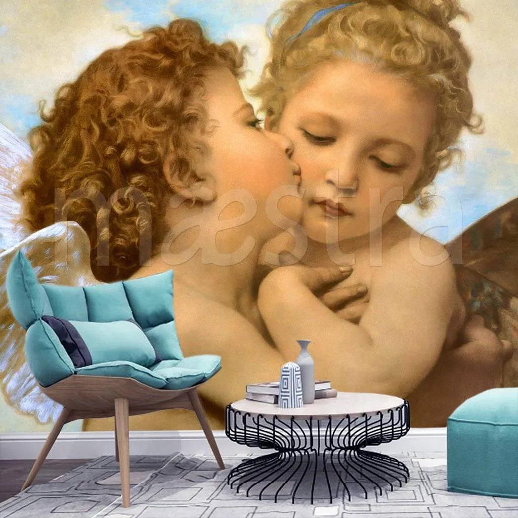 Фотообои Бугро. Купидон и Психея в детстве  1-139