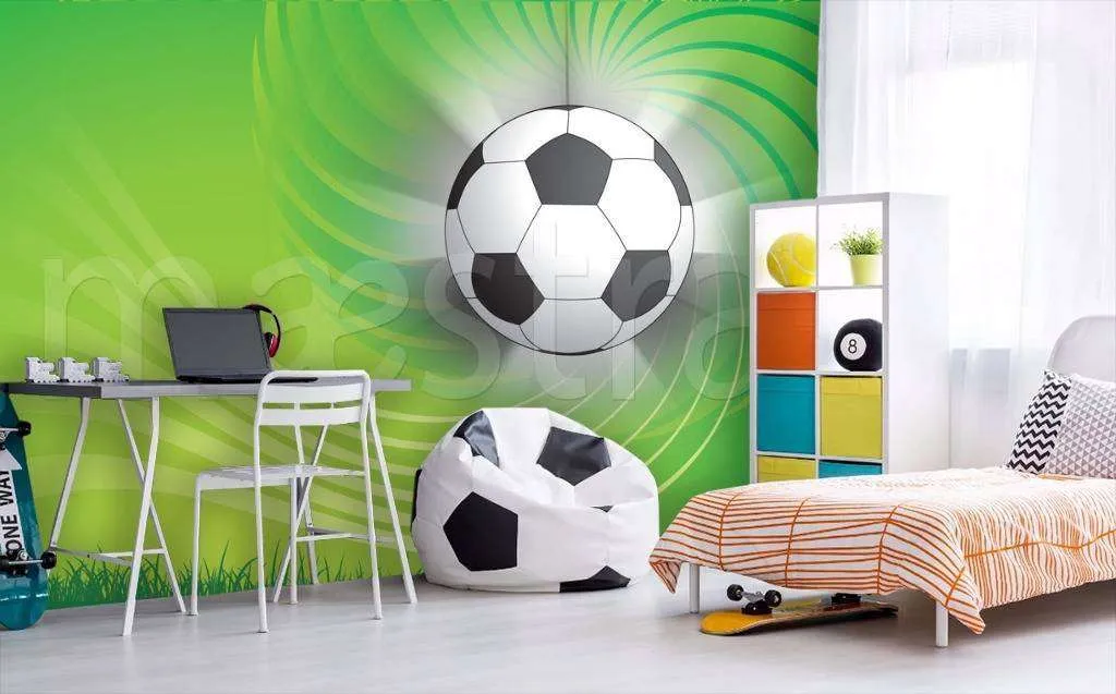 Фотообои в интерьере мяч в воздухе  12-529 фото