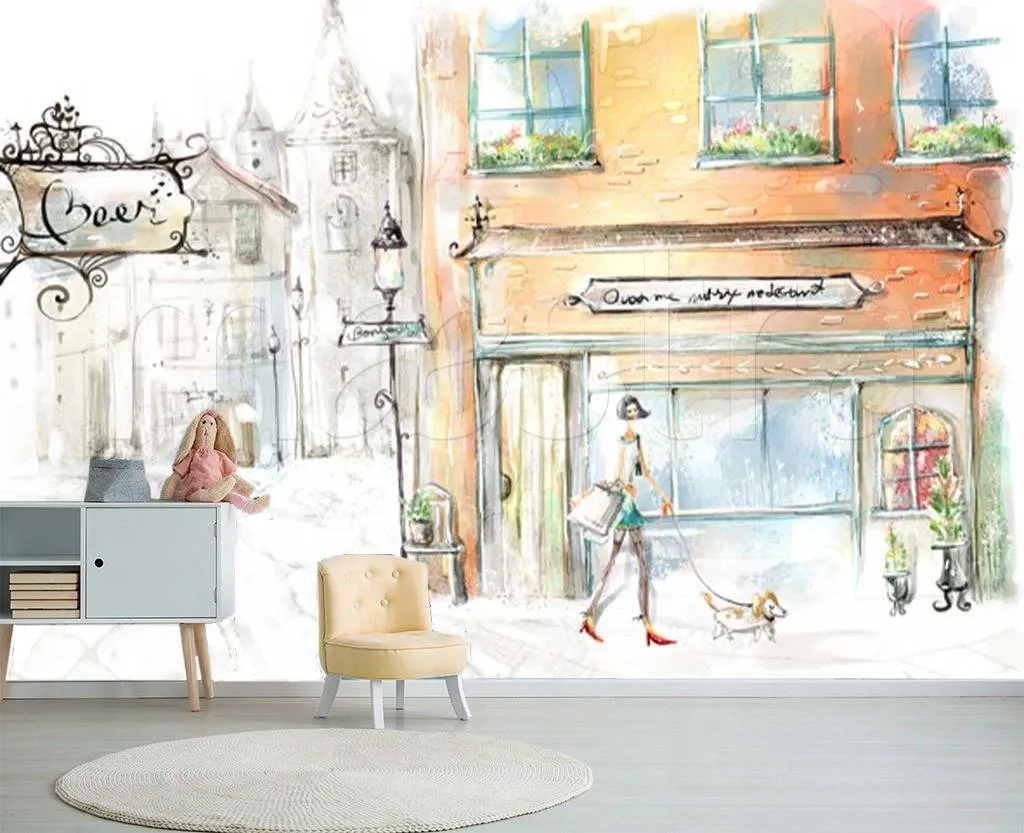 Фотообои Поход по магазинам  12-286