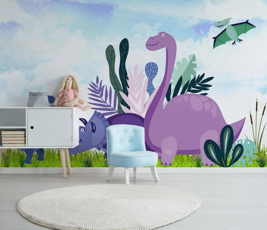 Фотообои Динозавры гуляют  15-634