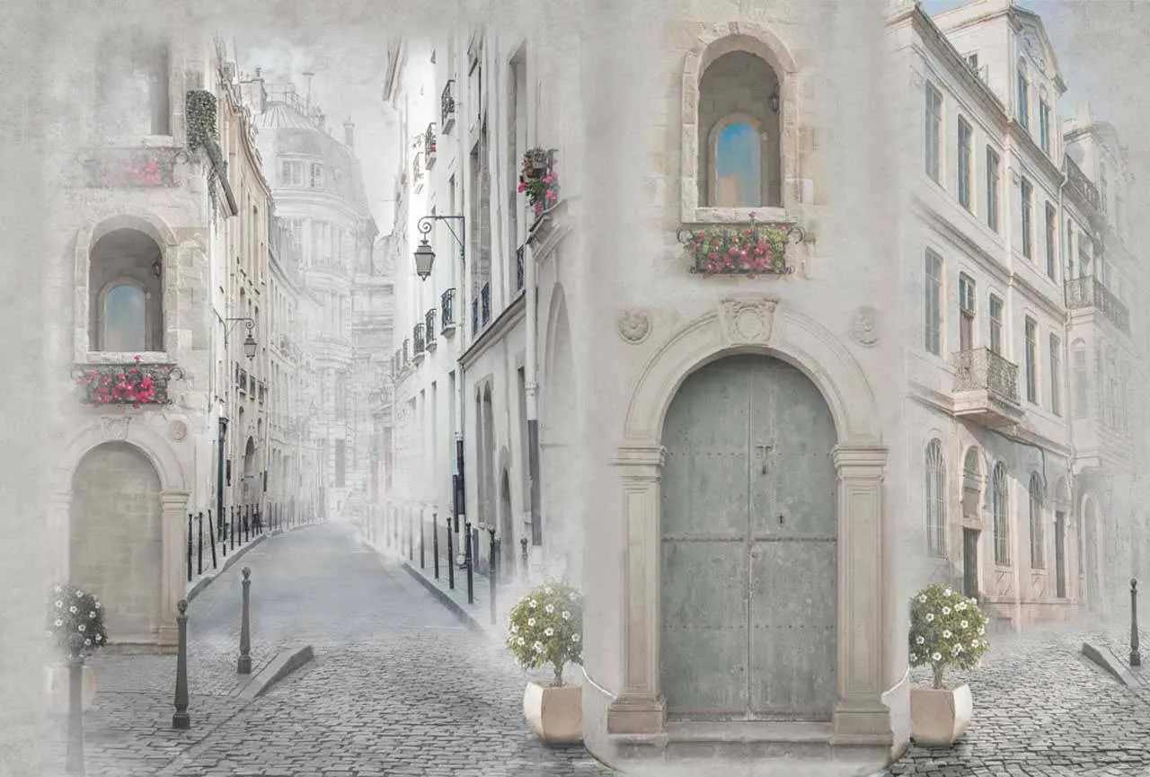 Фотообои в интерьере улочки венеции  13-191 фото