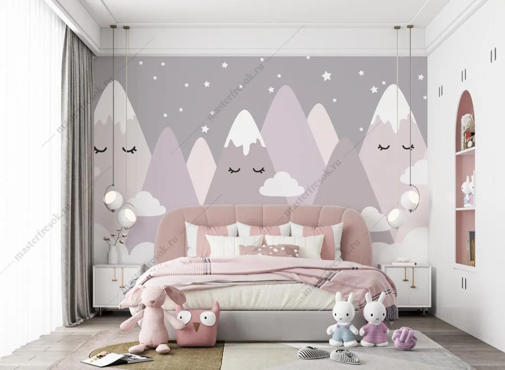 Фотообои Спящие горы  12-1427