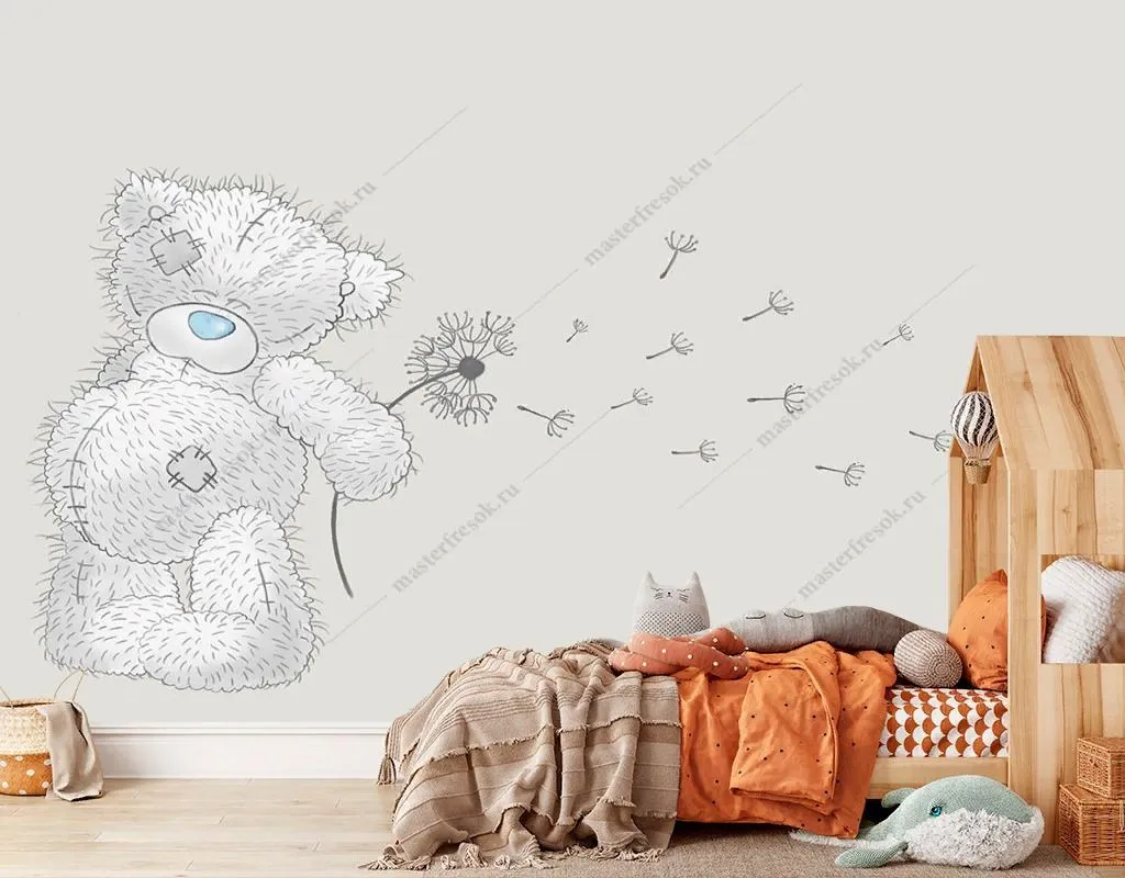 Фотообои Мишка Тедди  14-554