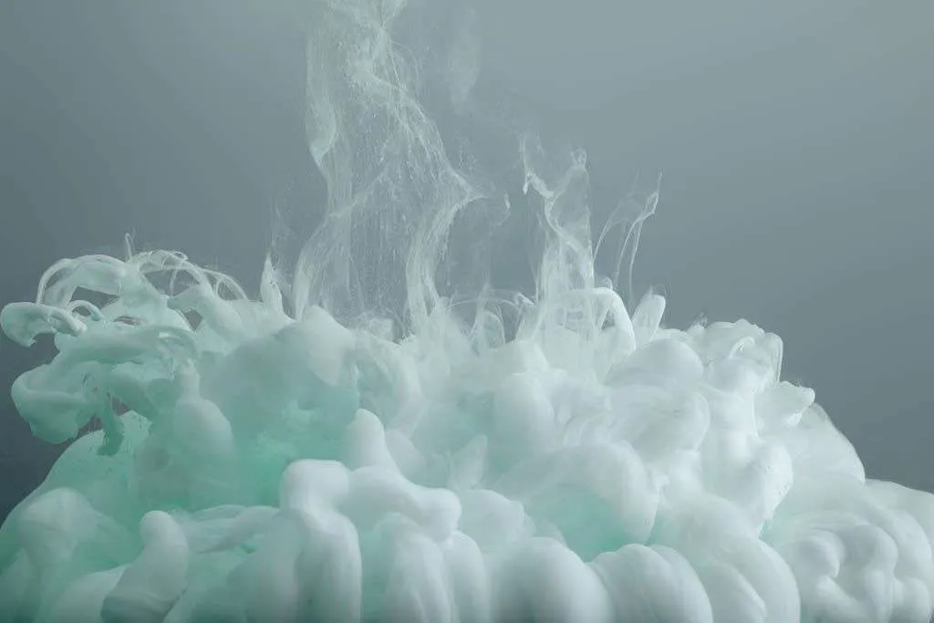 Фотообои в интерьере бирюзовые краски  9-1148 фото