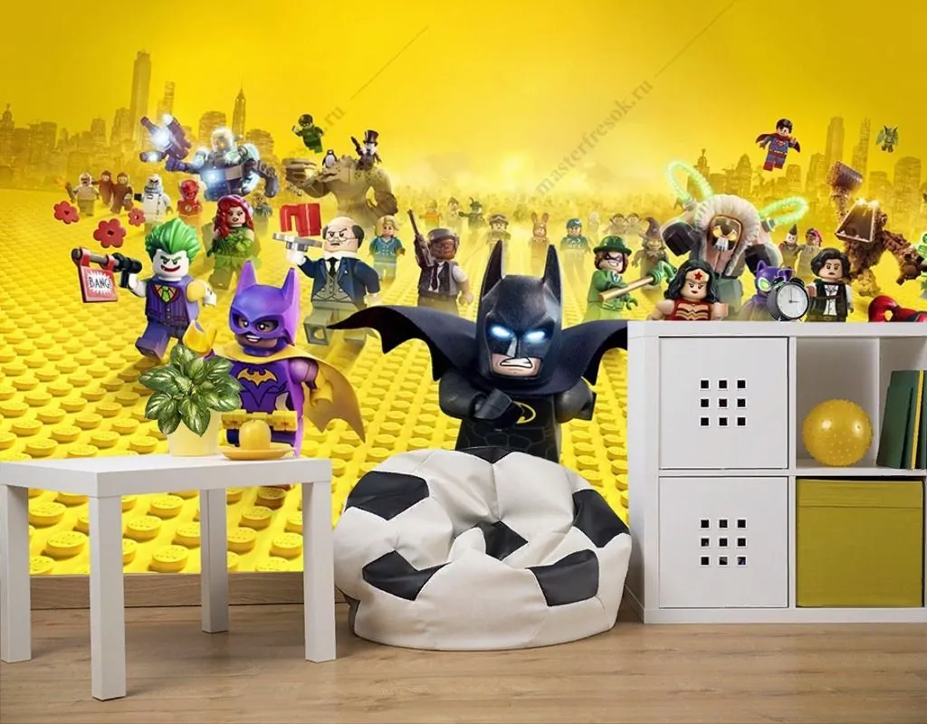 Фотообои Лего фильм Бэтман  12-1389