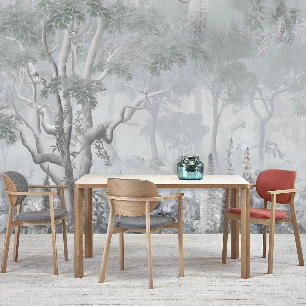 Фотообои в интерьере жар птица в саду  13-090 фото