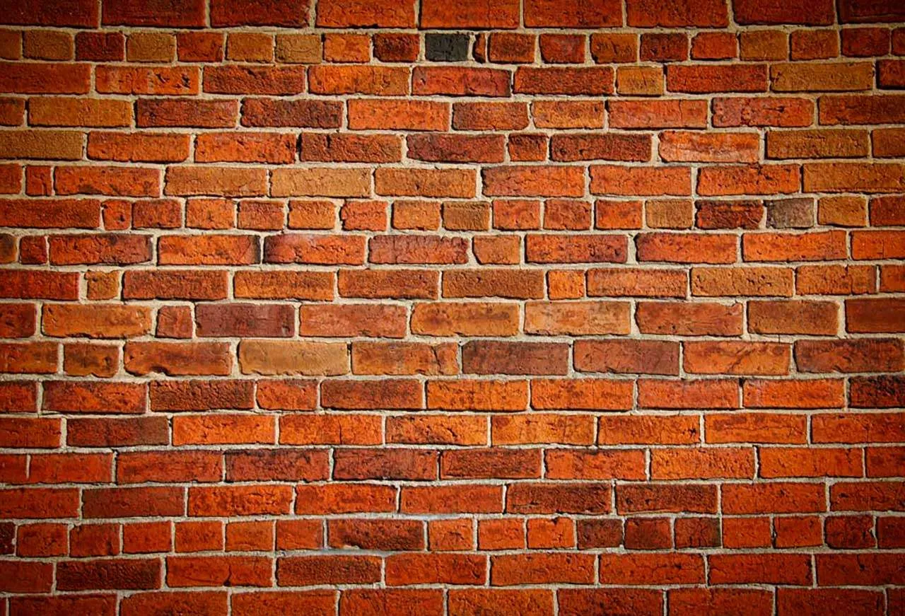 Фотообои в интерьере кирпичные  9-183 фото