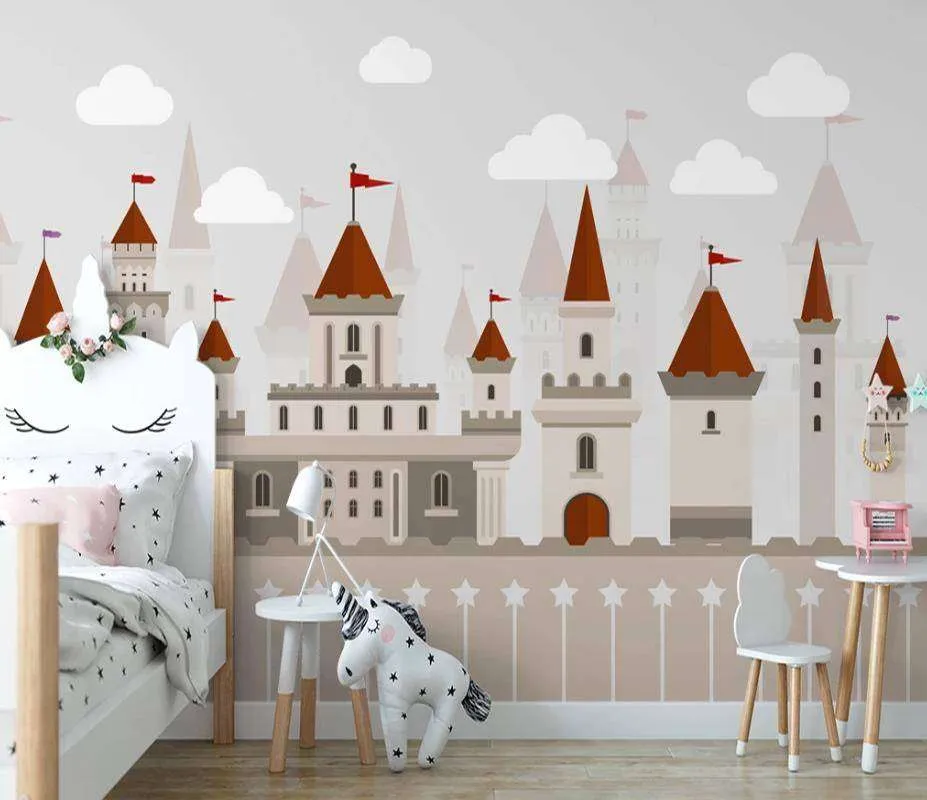 Фотообои в интерьере замок детский  15-335 фото