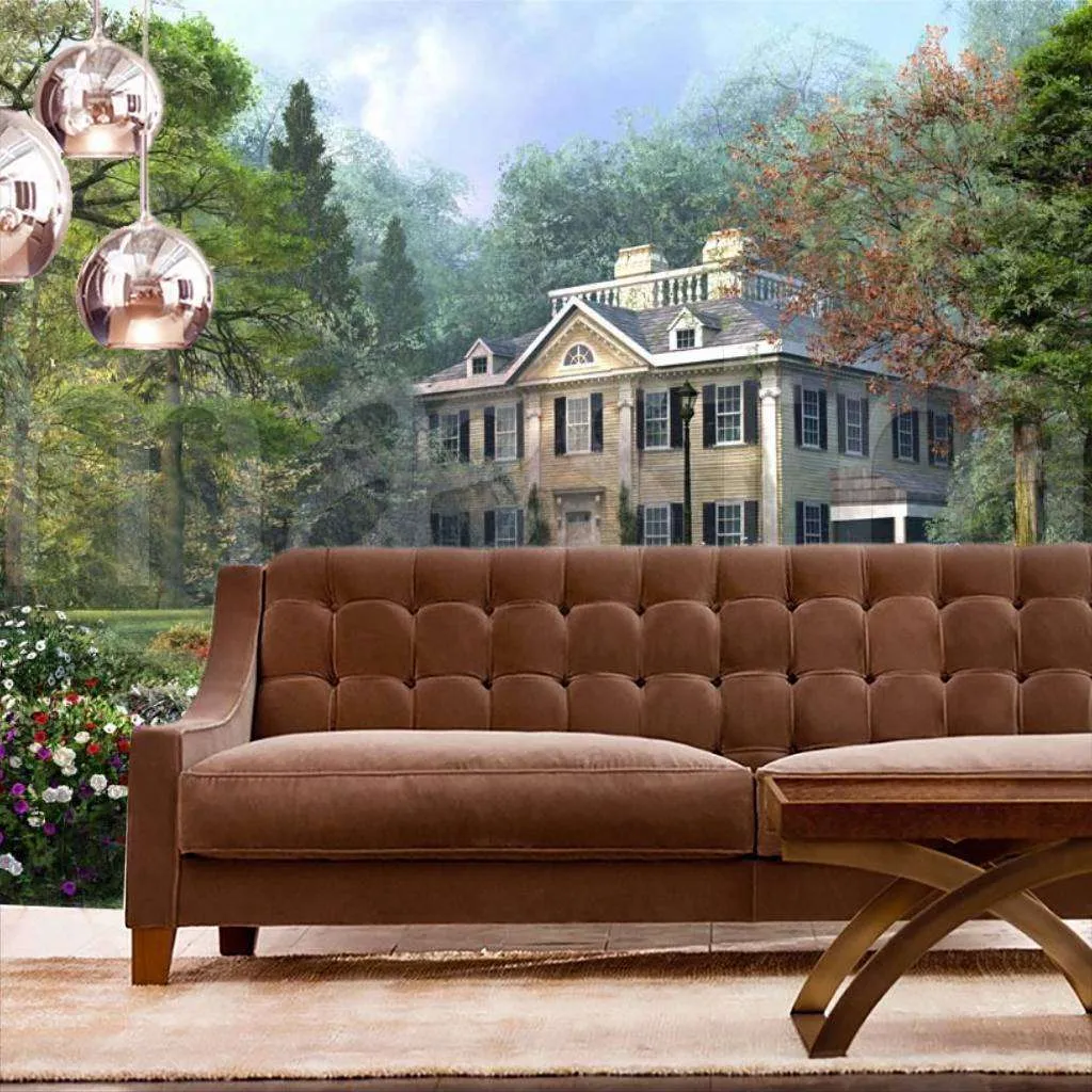 Фотообои Усадьба в зелени  8-127