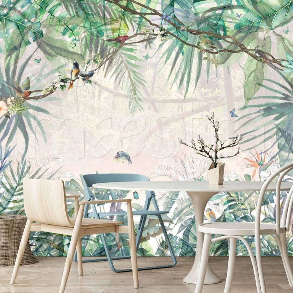 Фотообои Папоротники  7-789