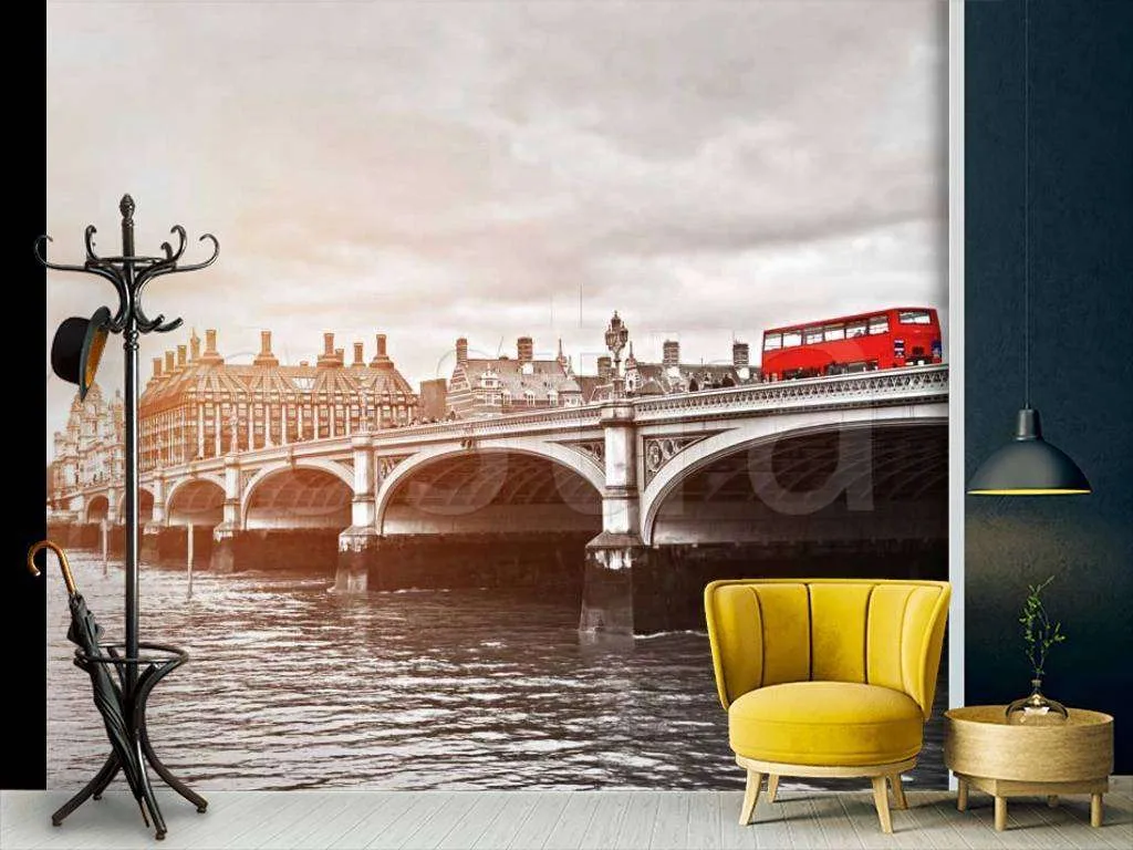 Фотообои Светлые краски Лондона  9-518