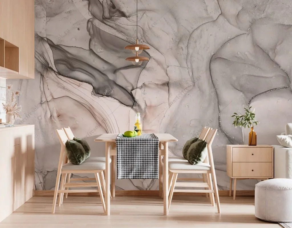 Фотообои Разводы чернилами  9-1551