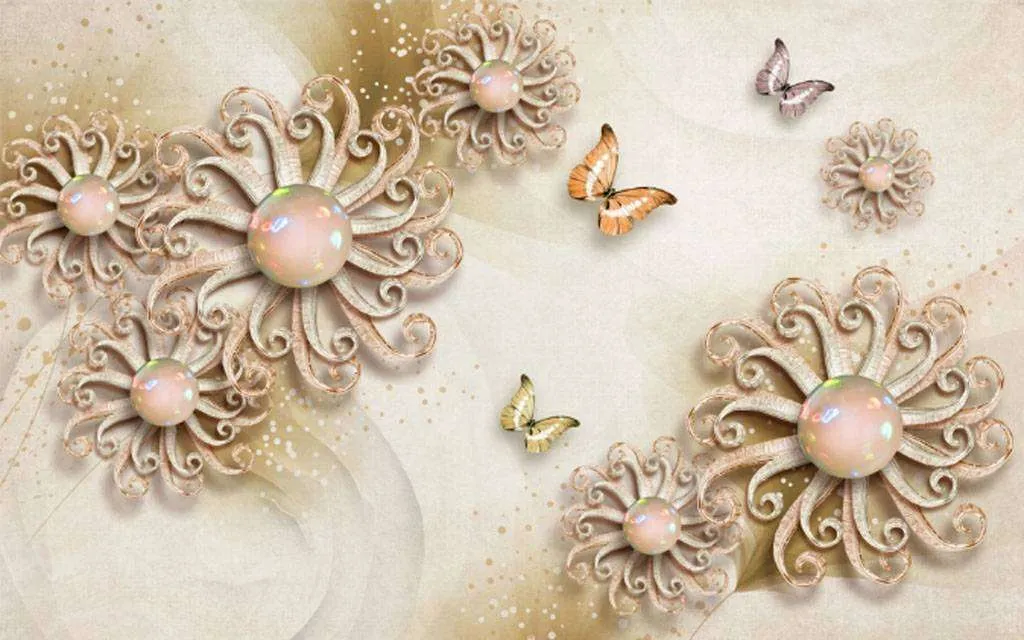 Фотообои в интерьере медузы  15-763 фото