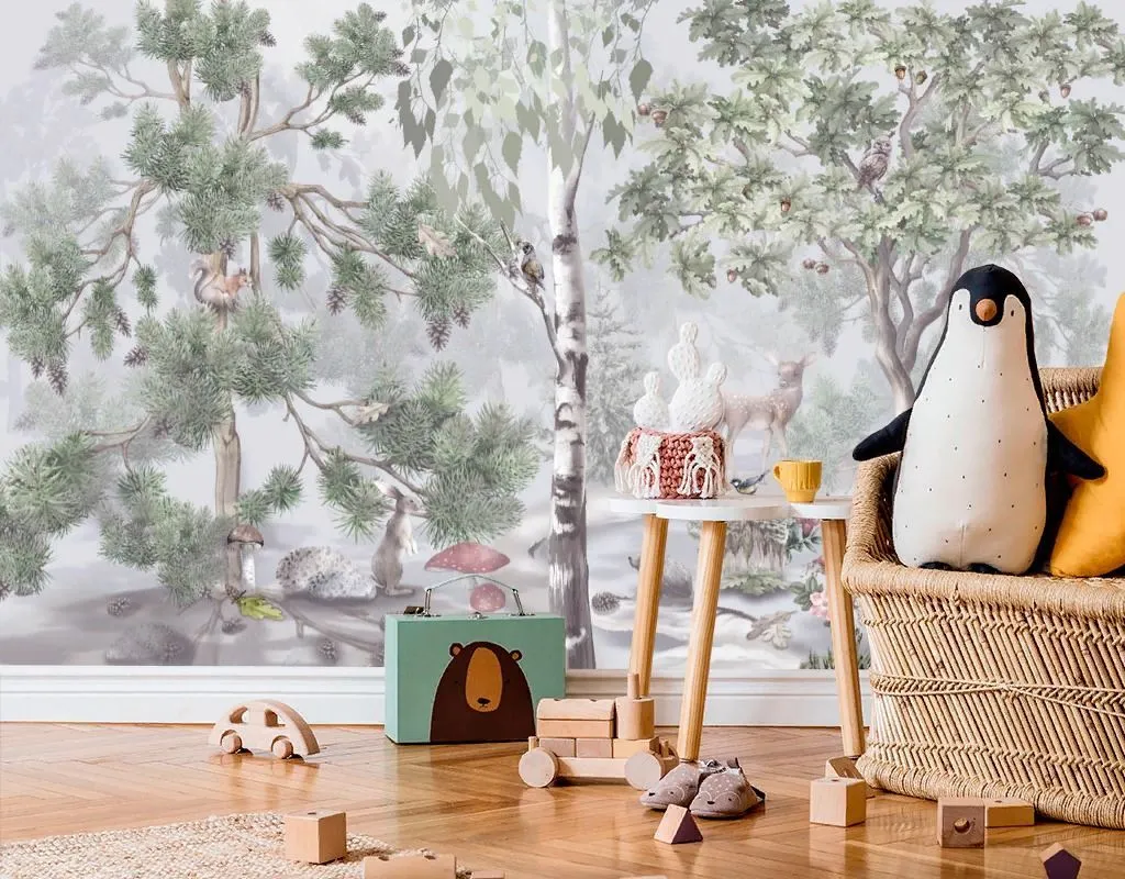 Фотообои в детскую Роща  13-714