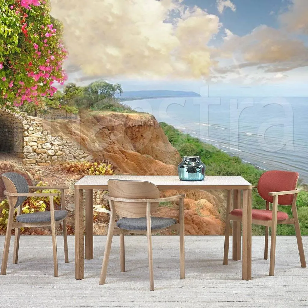 Фотообои в интерьере райский залив  5-091 фото