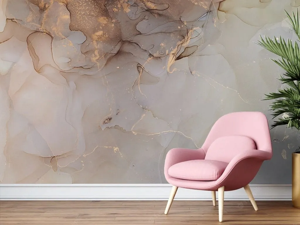 Фотообои в интерьере fluid art 03  9-1931 фото