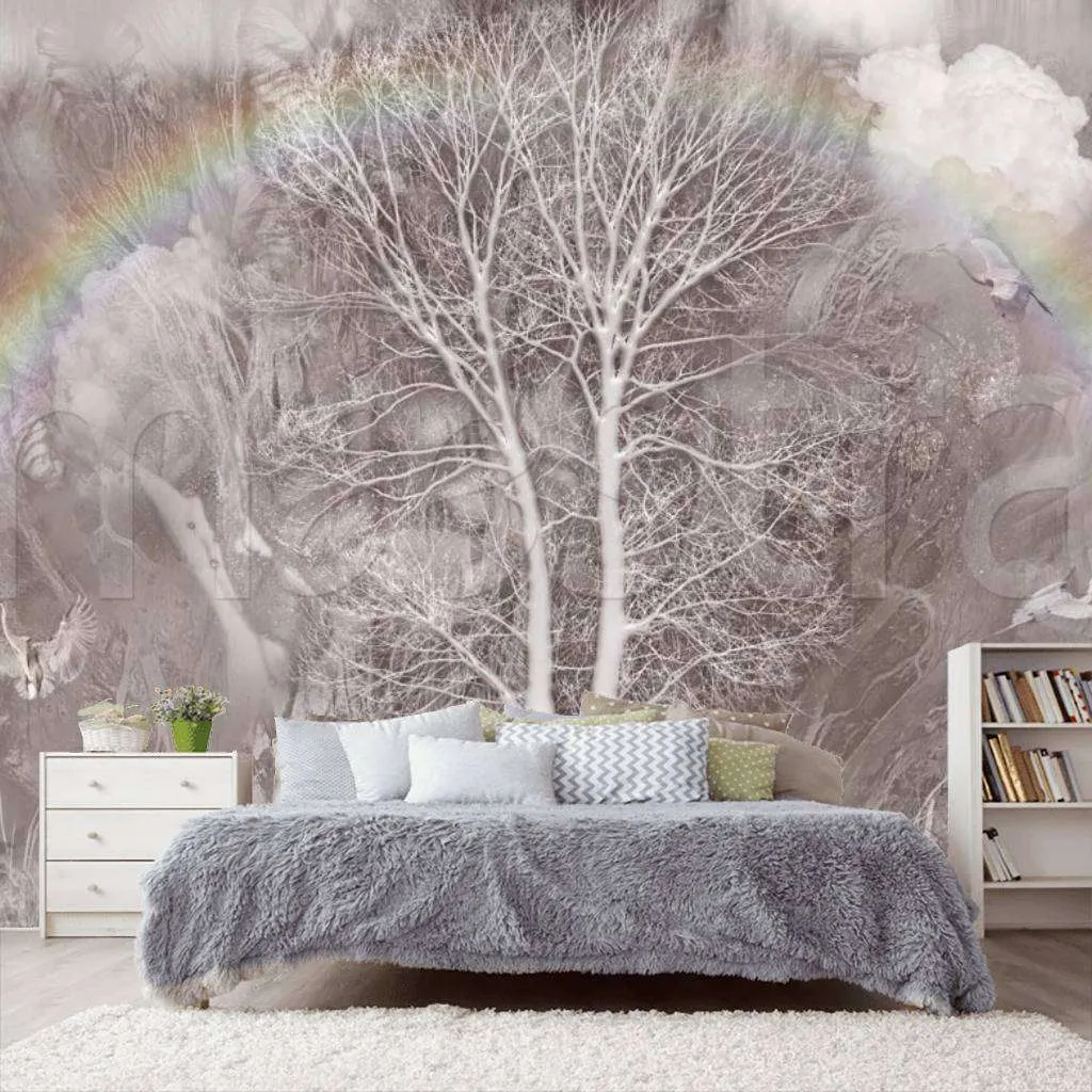 Фотообои Коричневое дерево  7-920