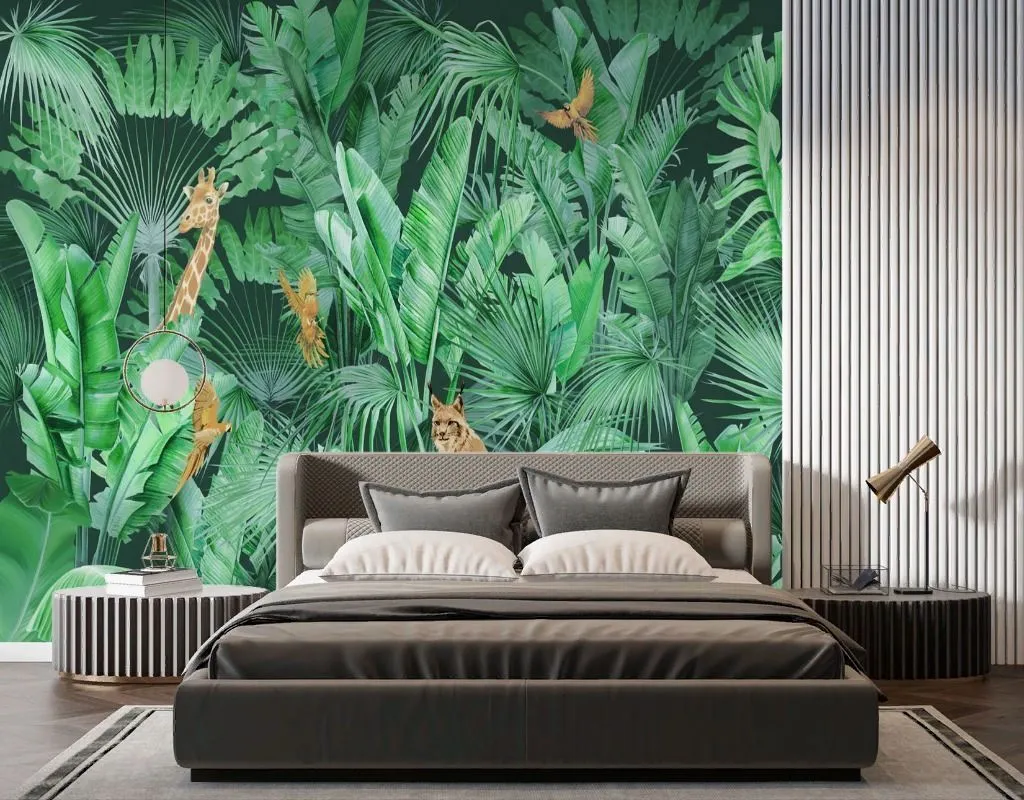 Фотообои Тропики и попугаи  13-710